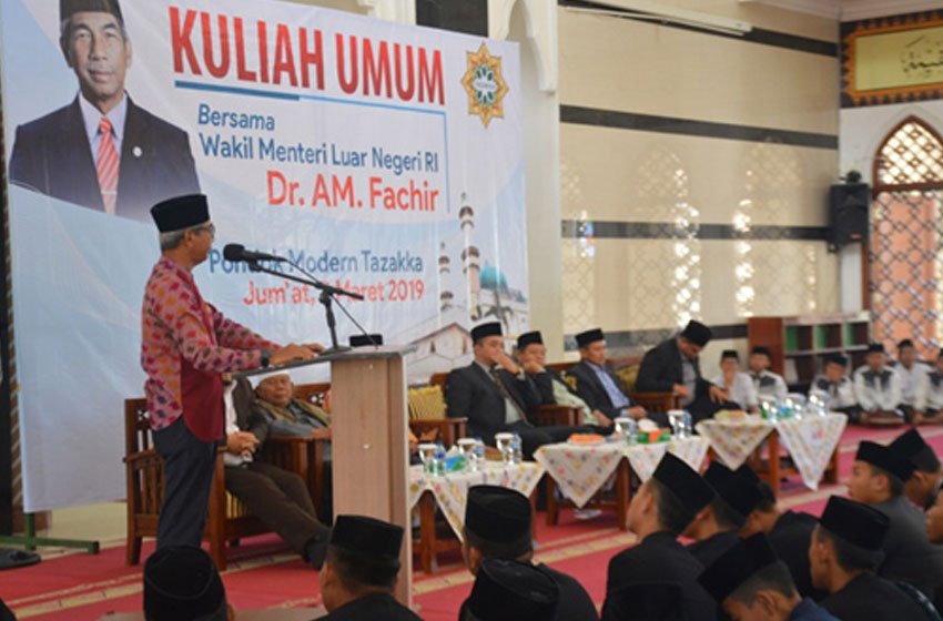 WAKIL MENTERI LUAR NEGERI RI KUNJUNGI TAZAKKA