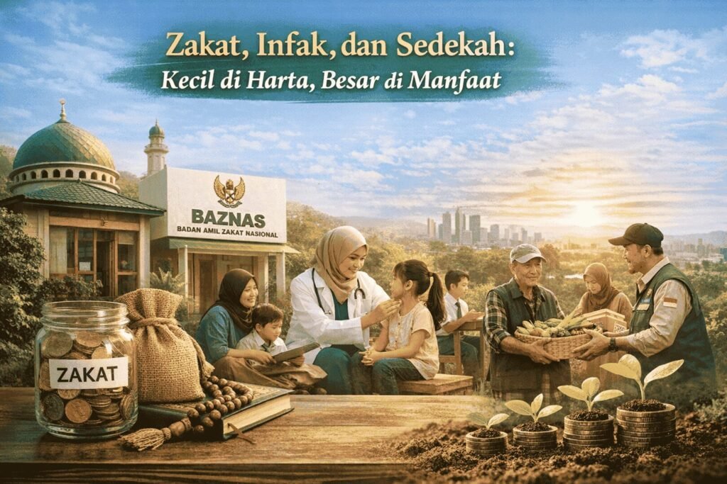 FUNGSI ZAKAT, INFAK, DAN SEDEKAH