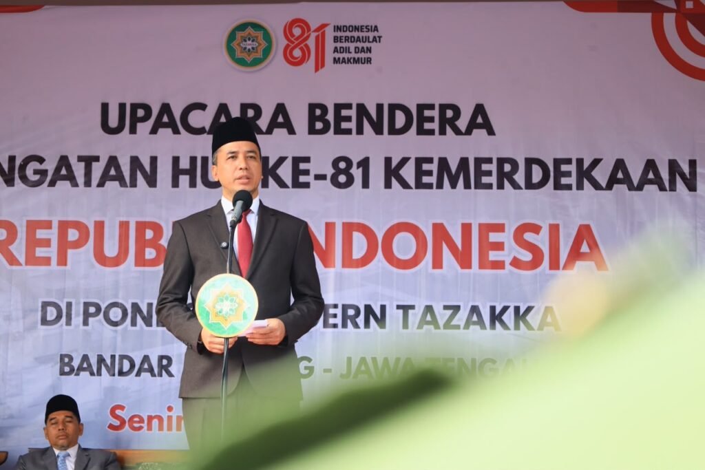 “Jangan Khianati Kemerdekaan!” Pesan Tegas Pimpinan Tazakka di HUT RI Ke-81